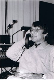 Decker-Voigt im Tonstudio
