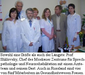 Decker-Voigt mit russischen Kollegen
